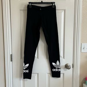 Adidas trefoil leggings cotton